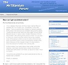 The MrTitanium Forum