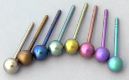 Click for details about Medium 3.5mm Titanium Ball Post 