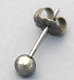 Click for details about Medium 4mm Titanium Ball Posts 