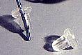 Click for details about Sets-of-4 Clear Rubber Retaining Beads 